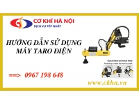 Hướng dẫn sử dụng máy taro điện